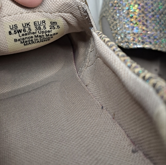 Naturalizer Women's Snake Print Metallic Loafer Leather Upper Marianne  8.5 W - Picture 10 of 10